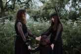 Gothic Handfasting Vow Renewal in the Woods (35)