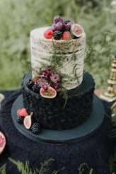 Gothic Handfasting Vow Renewal in the Woods (5)