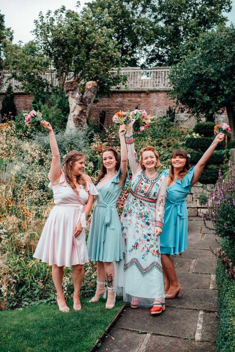 Intimate & Colourful Dinner Party Wedding with just 13 Guests · Rock n ...