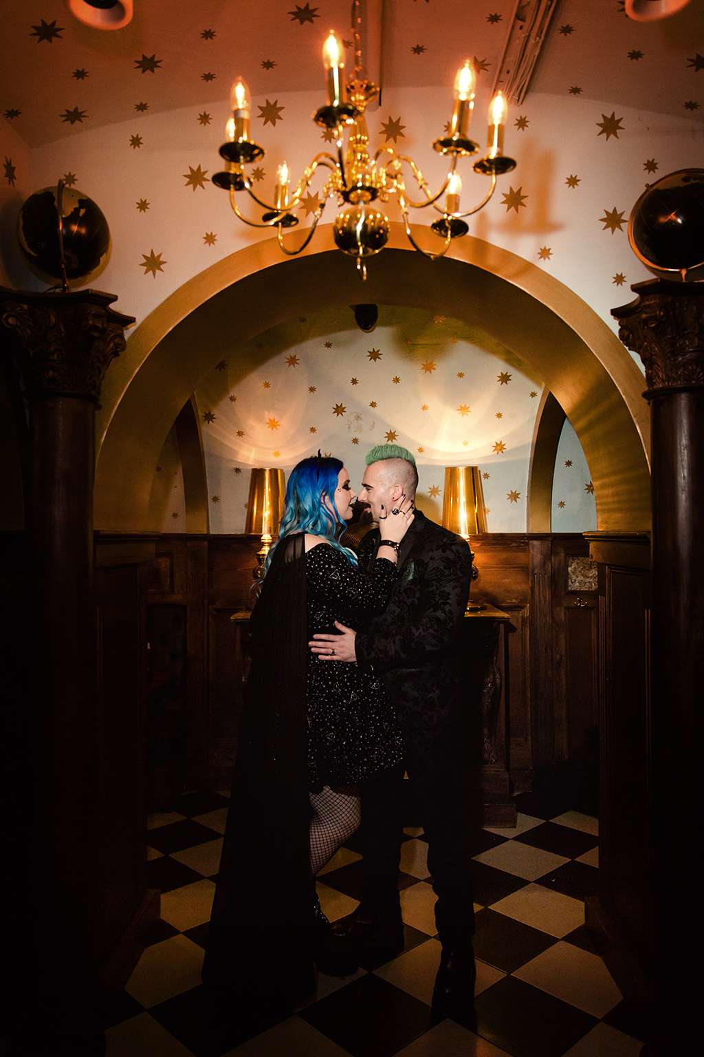 Gothic Harry Potter Wedding