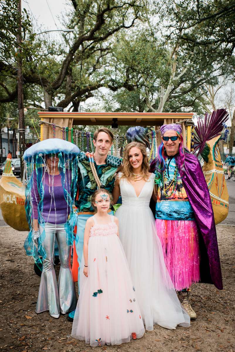 Waterworld Themed Fancy Dress Wedding ...