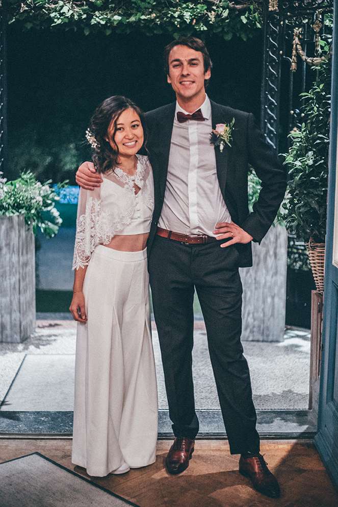 Fairytale Wedding in Belgium with Hints of Unicorn Rock n Roll Bride
