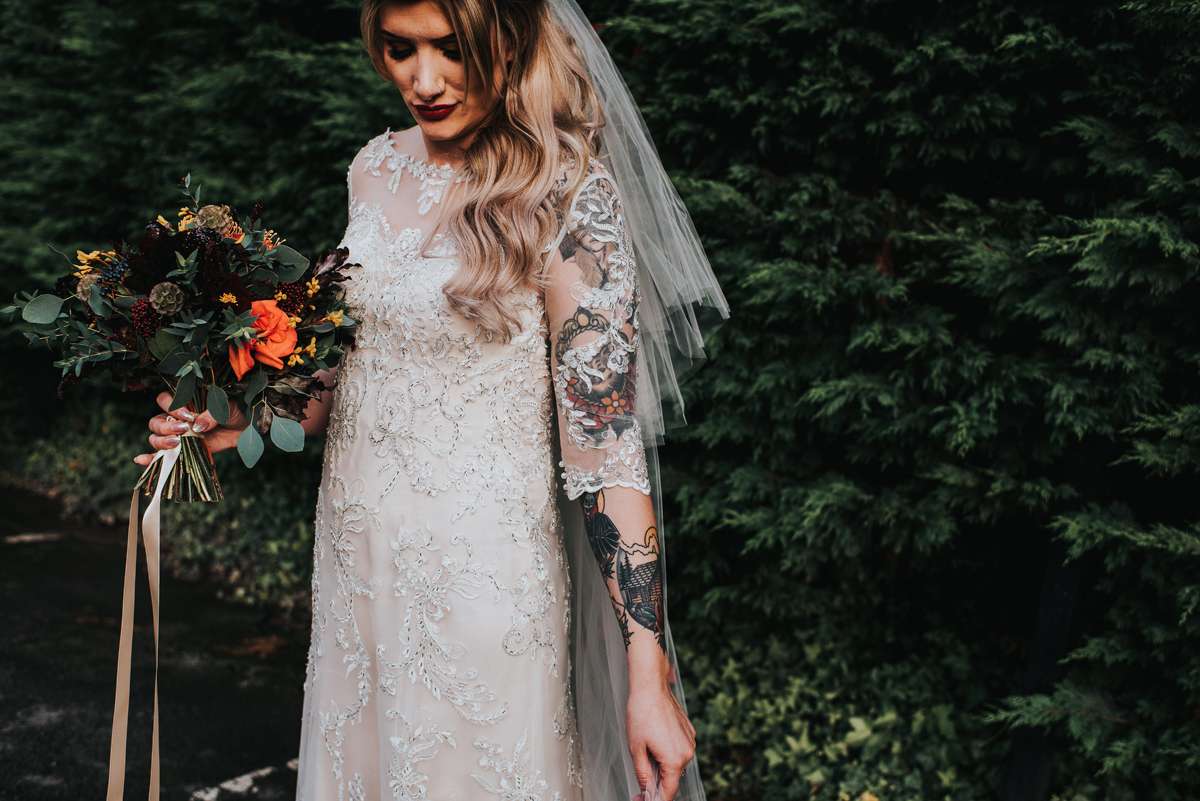An Autumn Wedding Inspired by Halloween and True Romance · Rock n Roll ...