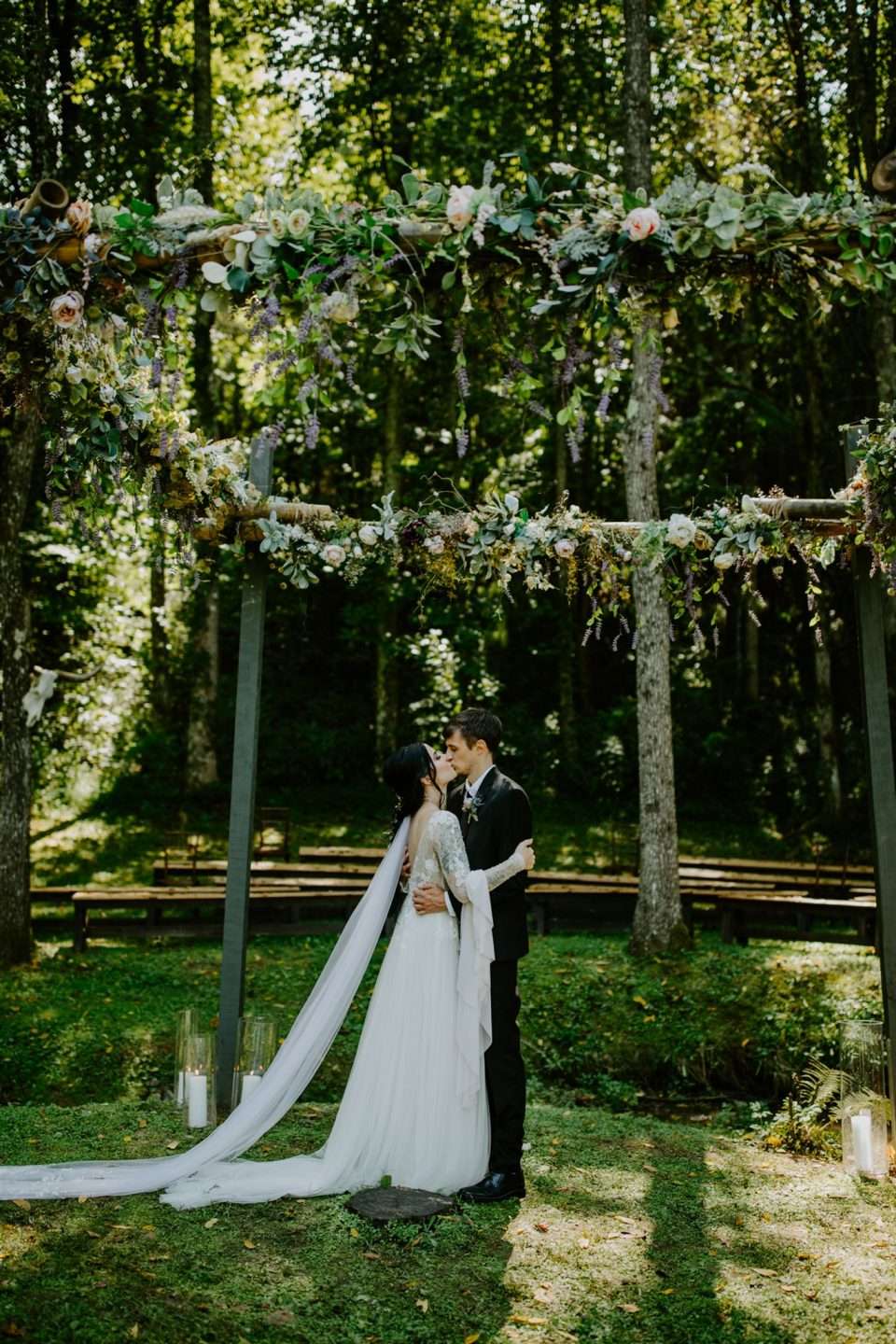 Gothic Boho Woodland Fairy Tale Wedding  Rock n Roll Bride
