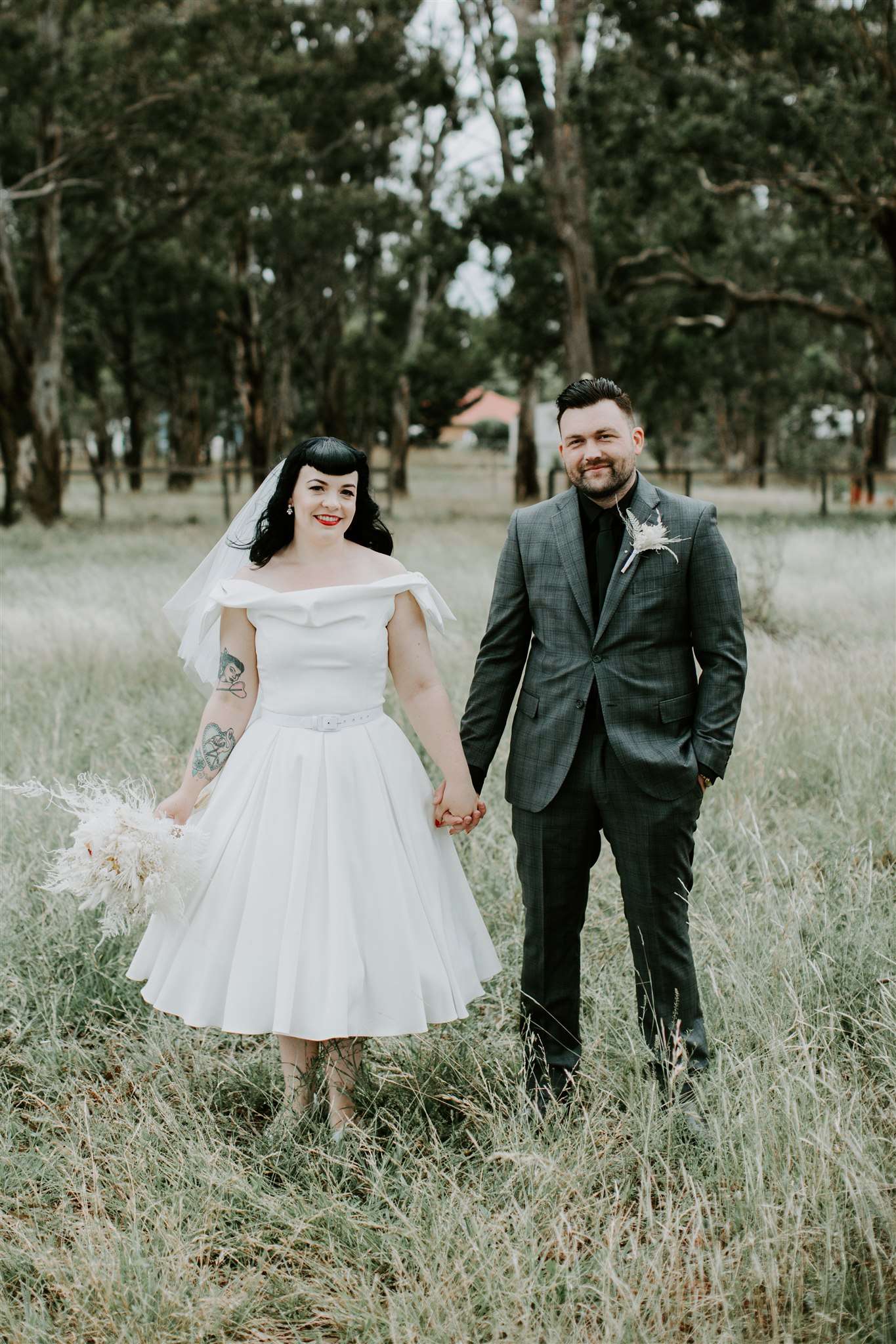 50s bridal dress