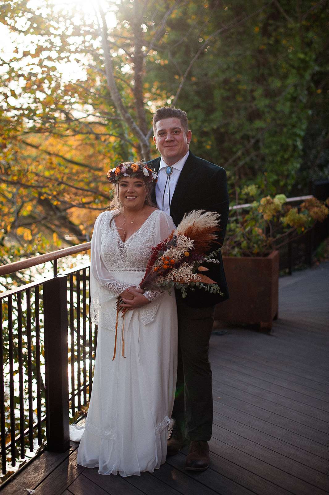Autumnal Boho Meets Lord of the Rings Wedding
