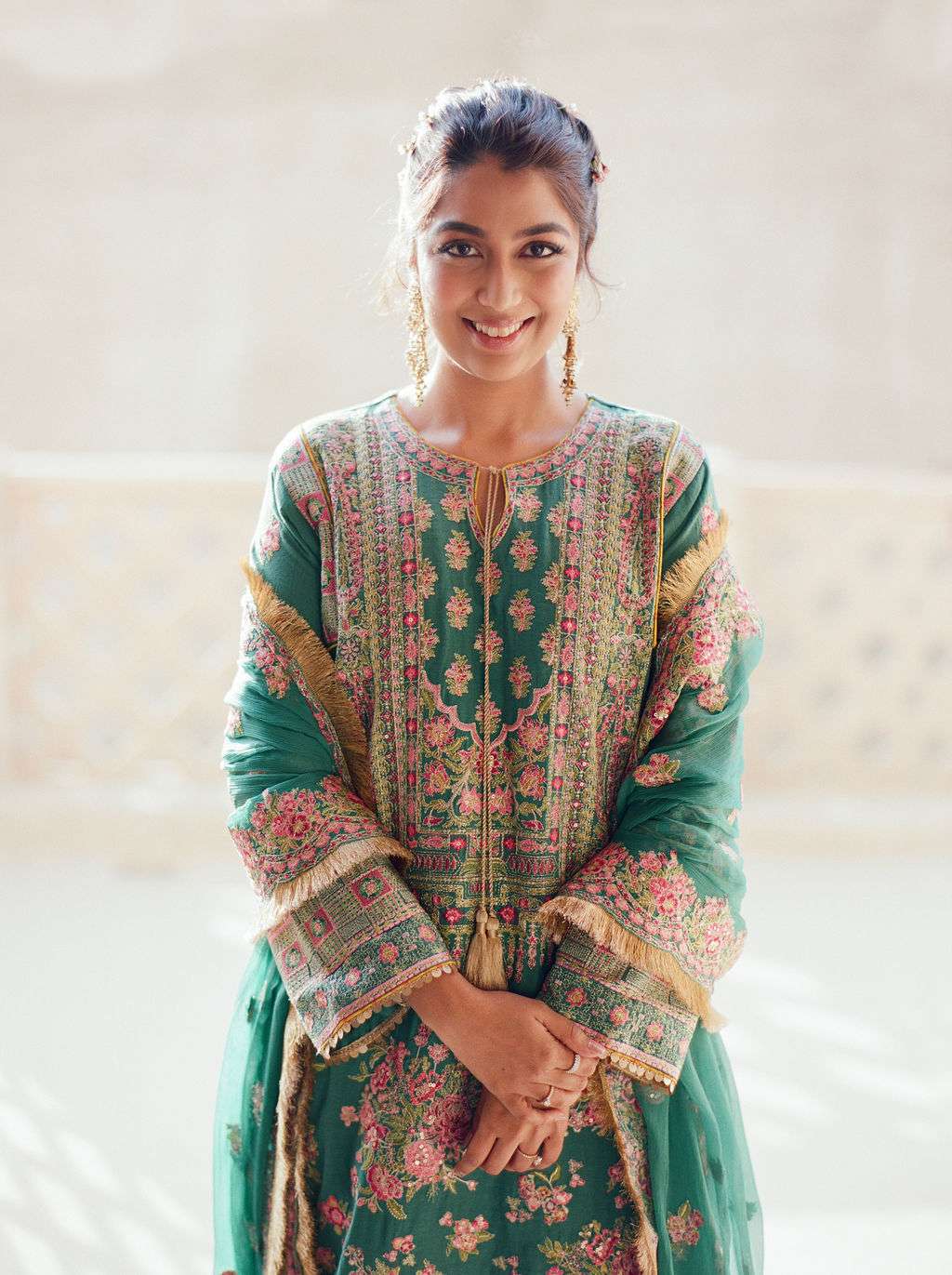 Neutral-Toned Wedding in Dubai Inspired by Their Indian & Pakistani ...