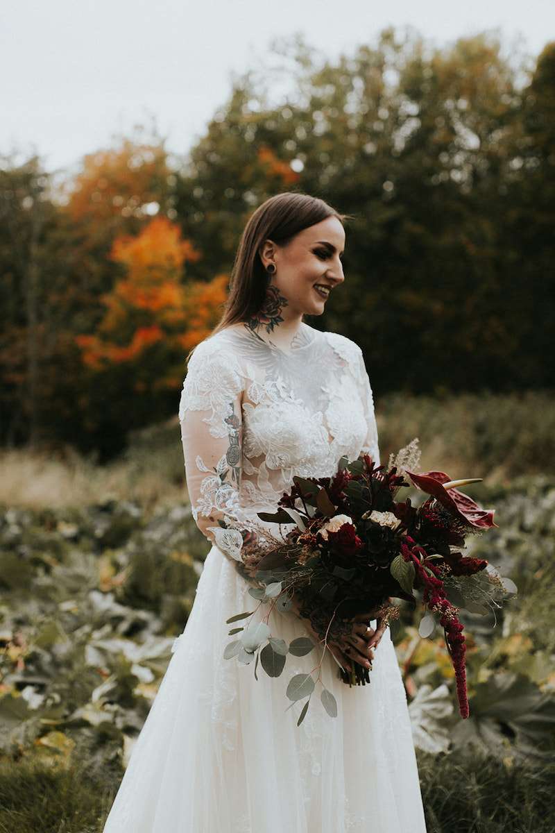 Dark & Mysterious Warehouse Wedding in Norway · Rock n Roll Bride