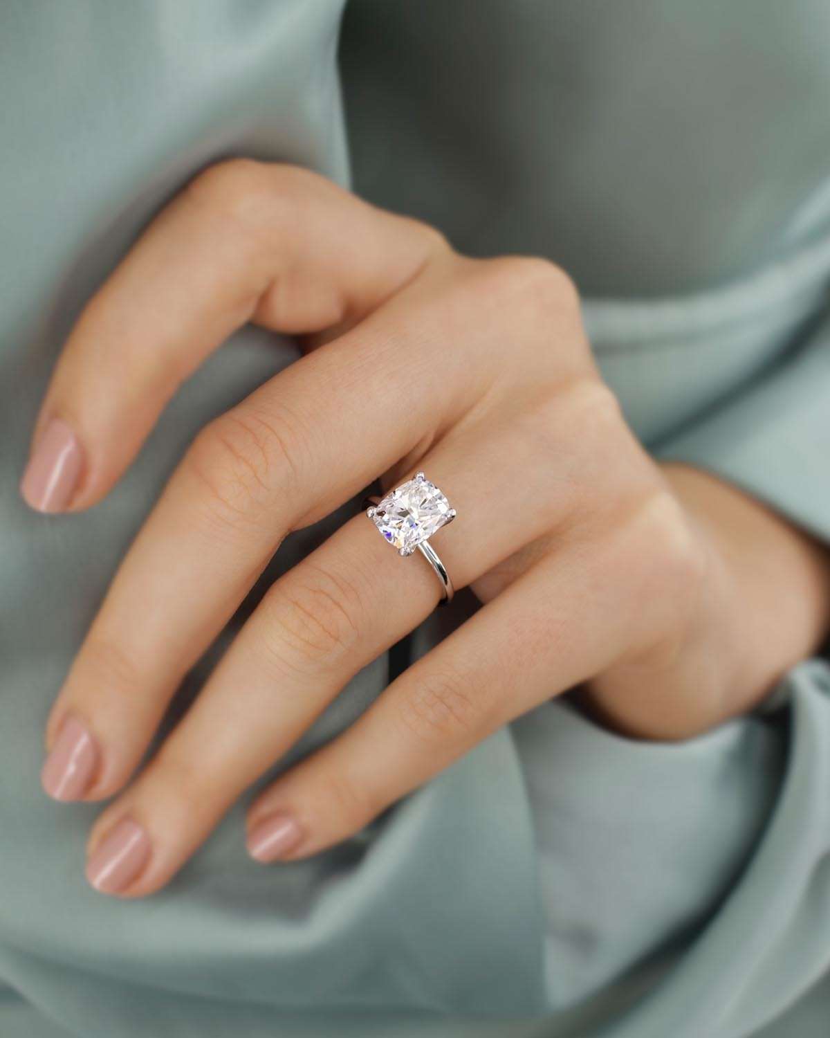 Shop Moissanite & Lab Diamond Rings – Lily Arkwright