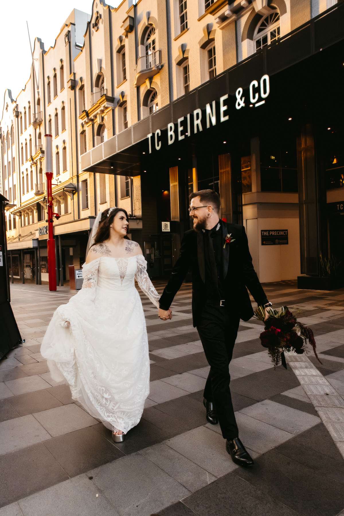 Moody Floral Wedding with a Touch of Gothic · Rock n Roll Bride