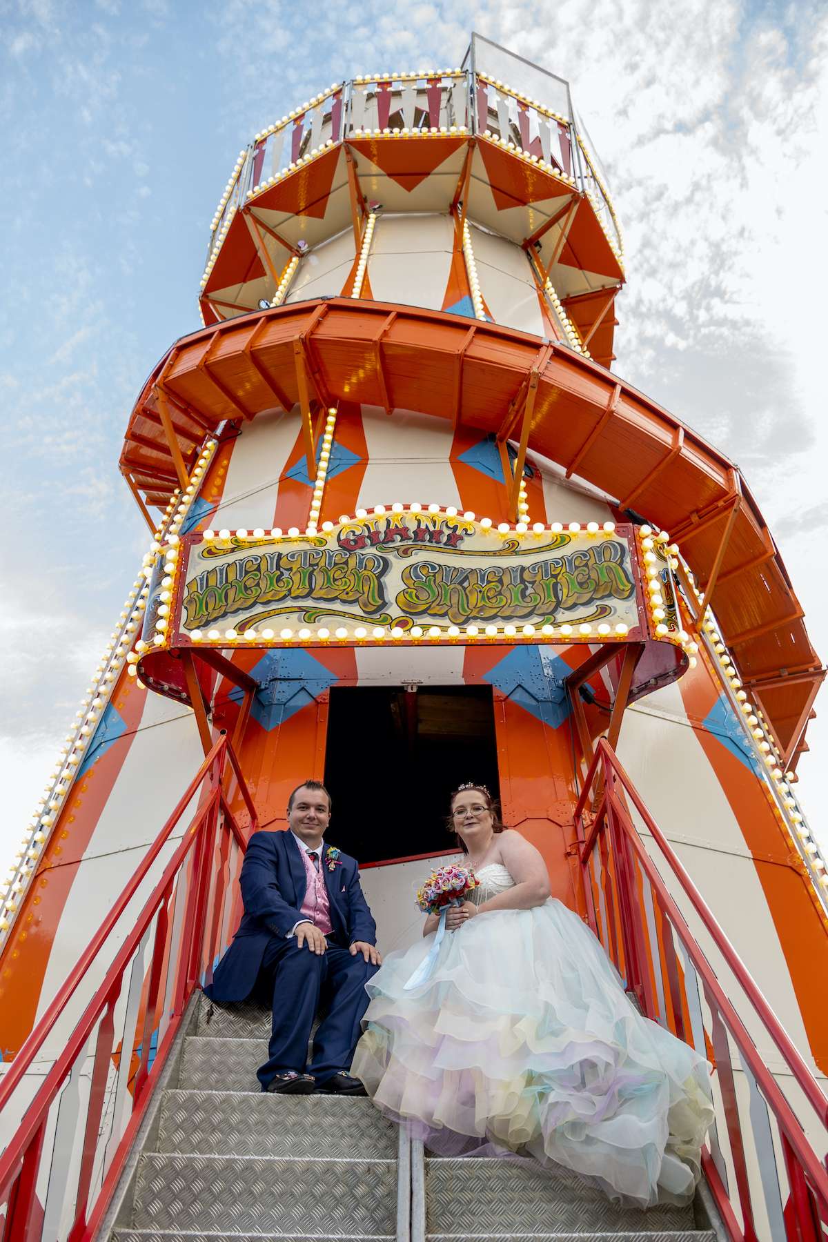 Rainbow Anime Carnival Wedding · Rock n Roll Bride