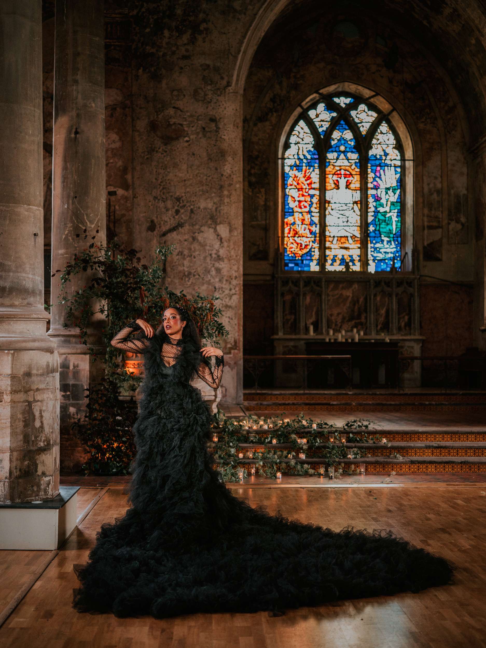 Emo wedding dress sale