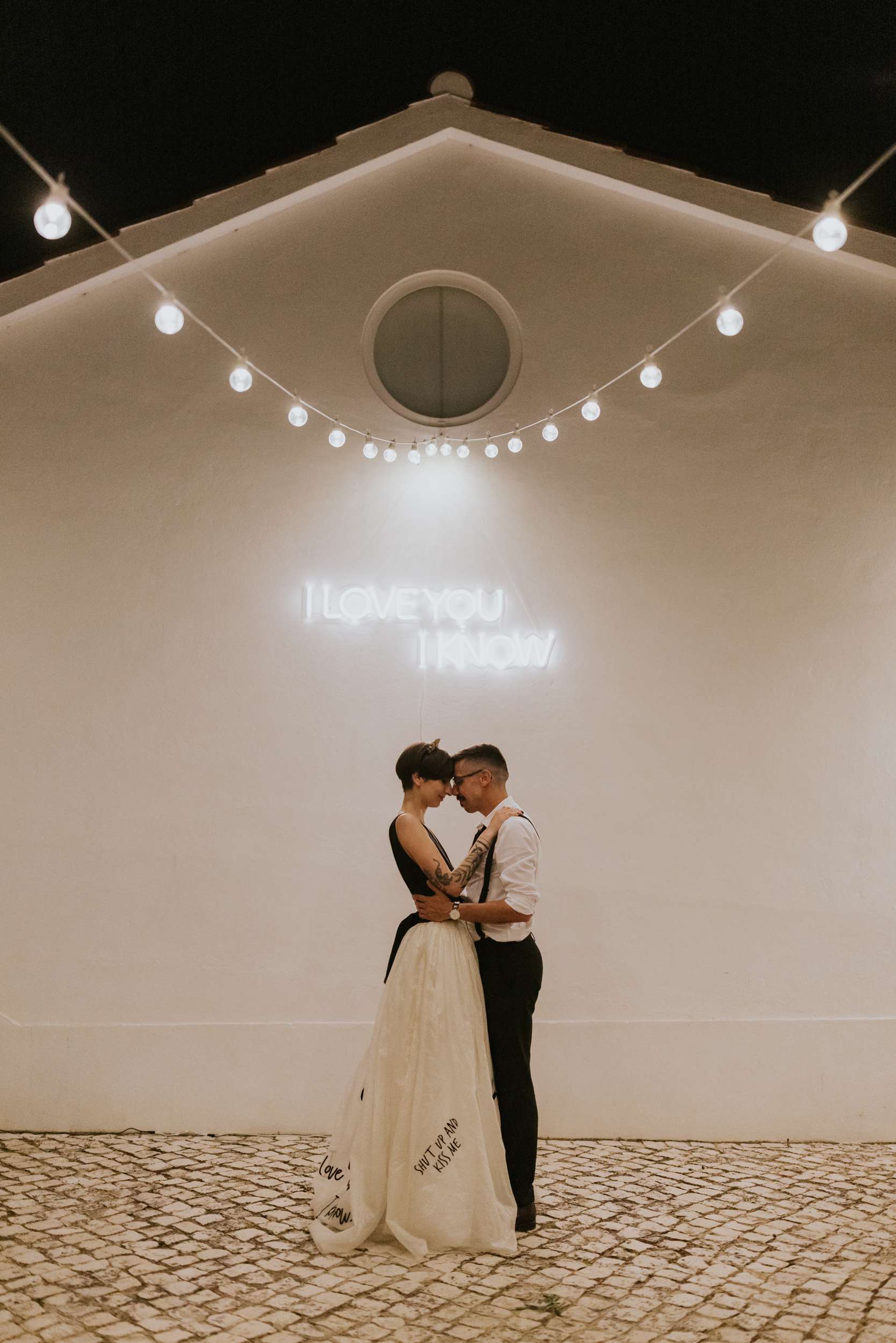 Subtle Star Wars Wedding with a Reversible Dress Rock n Roll Bride