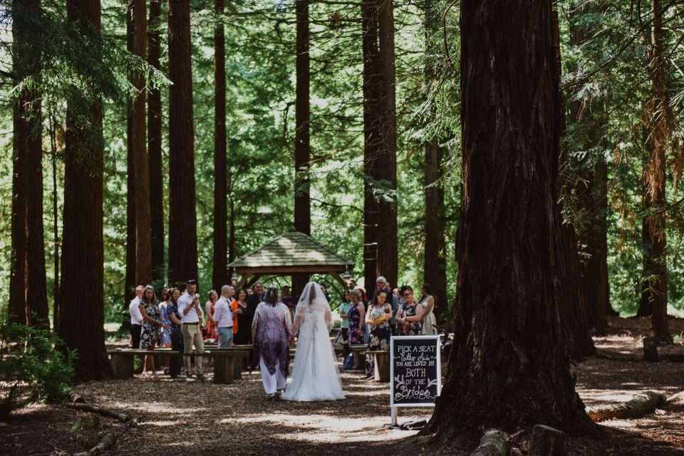 A Totally DIY Woodland Wonderland Wedding · Rock n Roll Bride