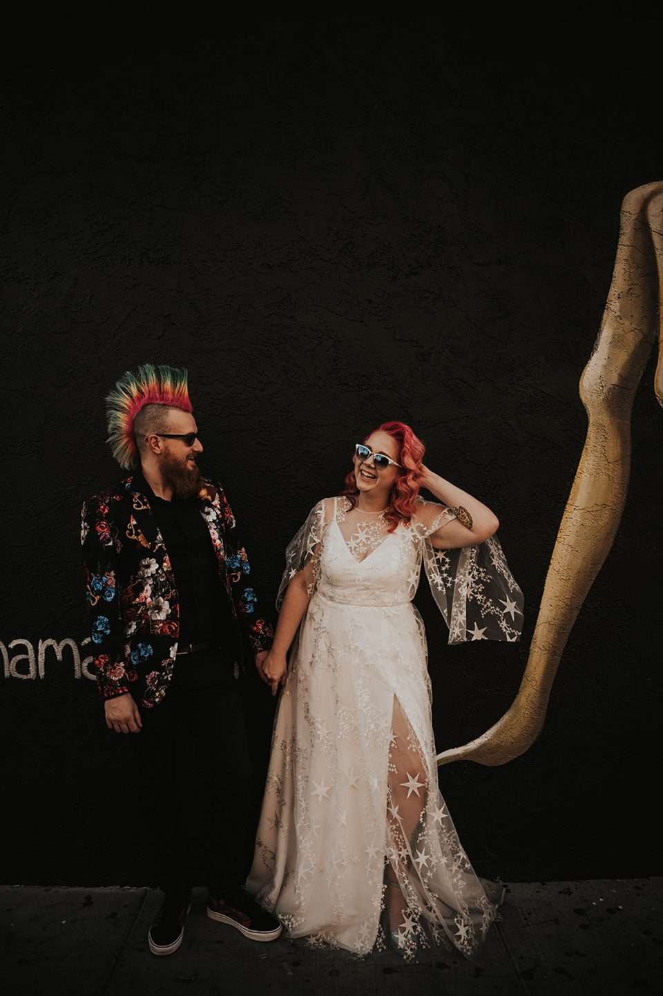 A Punk Rock Wedding in Sin City · Rock n Roll Bride