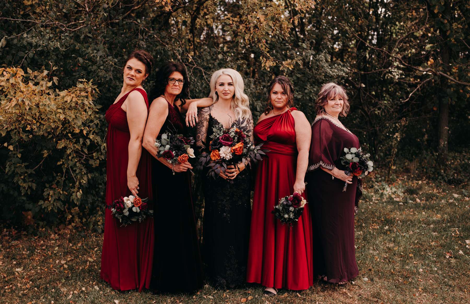 halloween wedding dresses