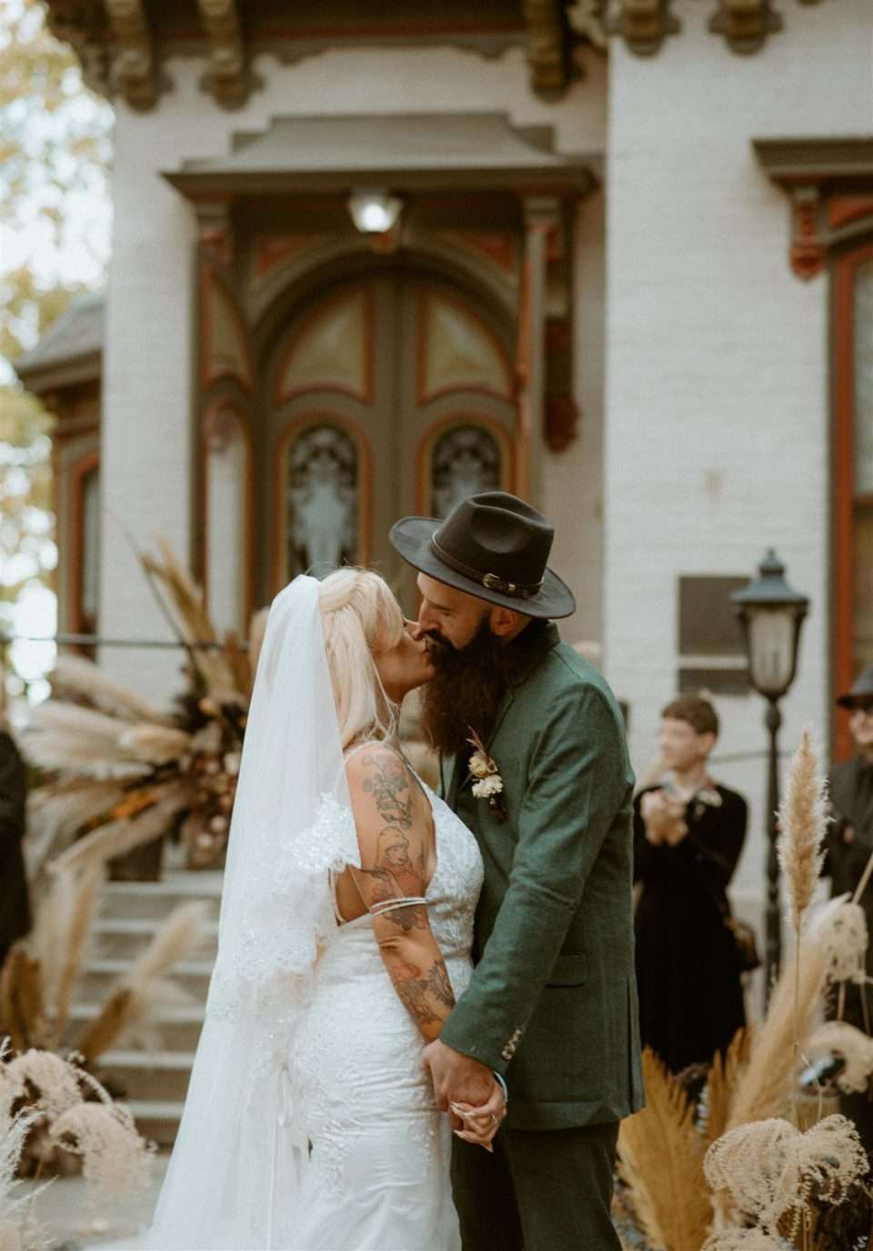 Moody, Victorianesque Vintage Wedding · Rock n Roll Bride