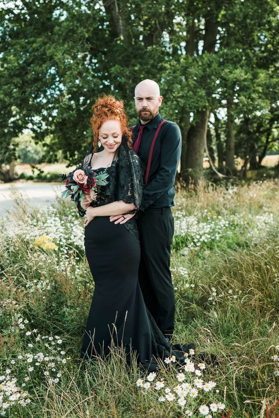 Gothic Garden Party at Home · Rock n Roll Bride