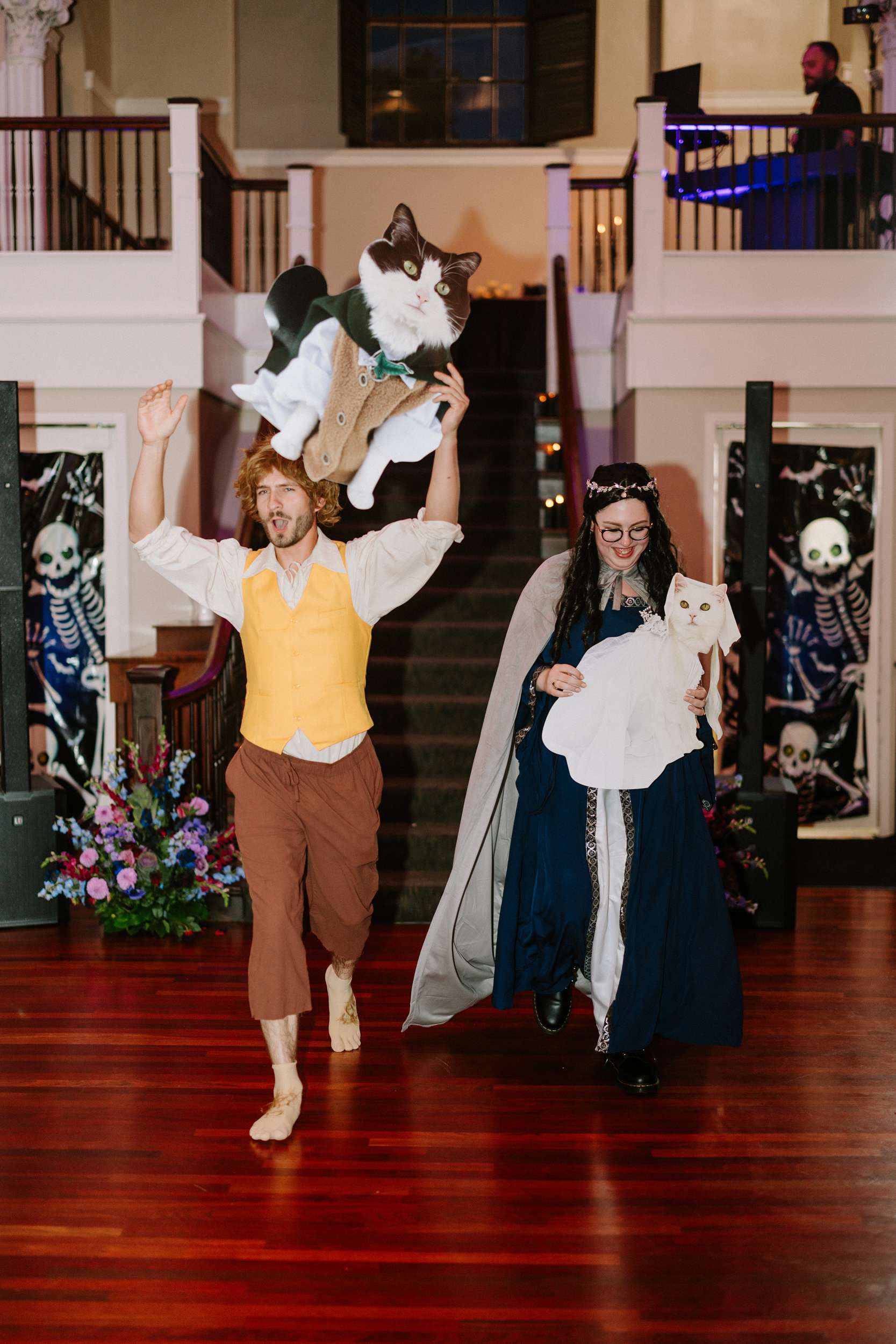 Dark Romance Wedding in Salem with an Emo Night Reception