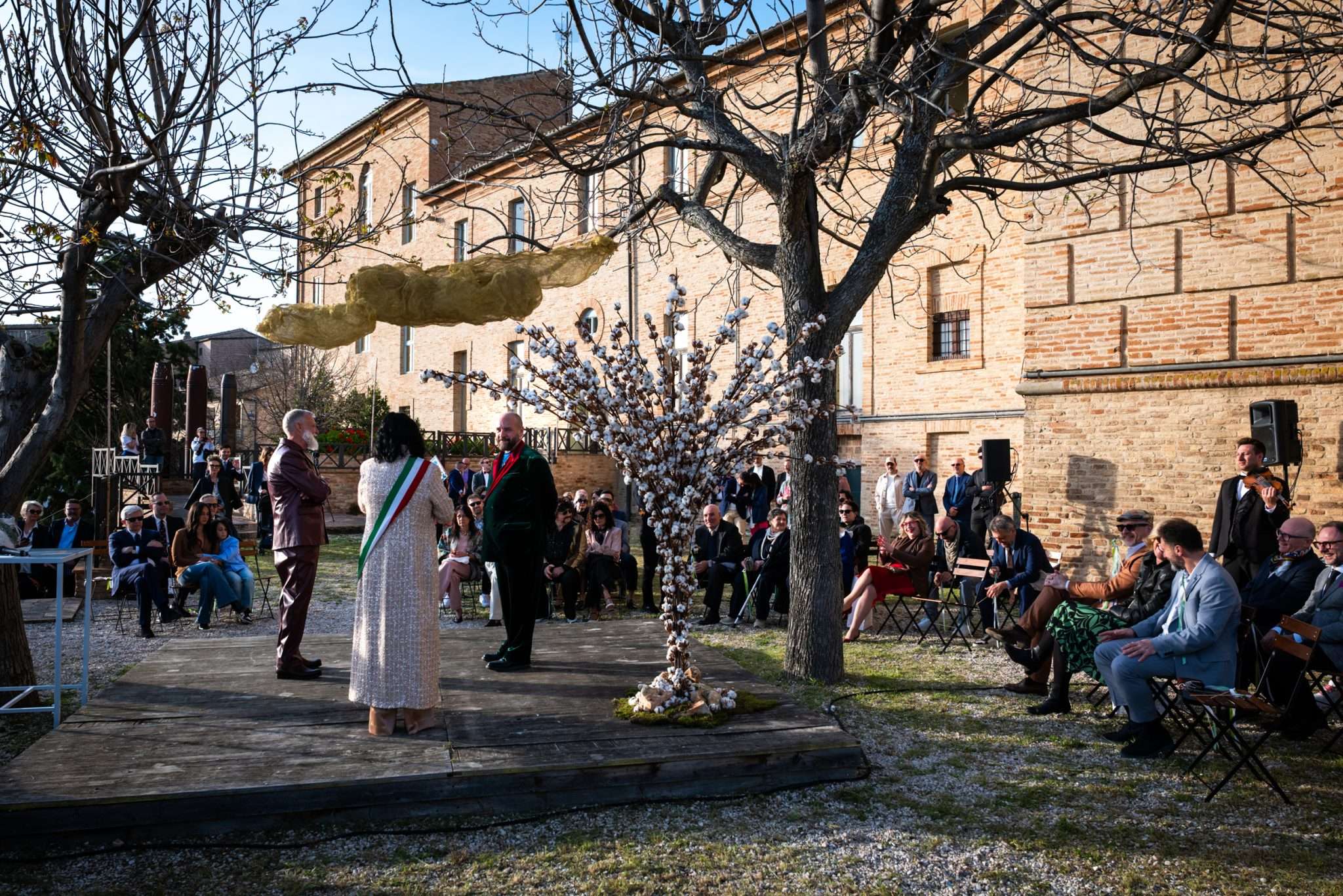This Is Not a Wedding: Drag Queens, Surrealist Florals & The First Same Sex Union in Montecosaro