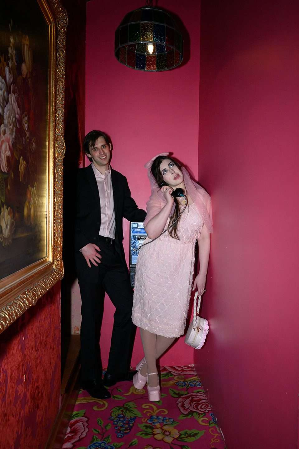 Three Vintage Dresses, Two Days and One Very Pink California Elopement