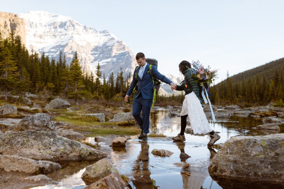 So You Want to Get Married on a Mountain? Here's Everything You Need to Know About Hiking Elopements