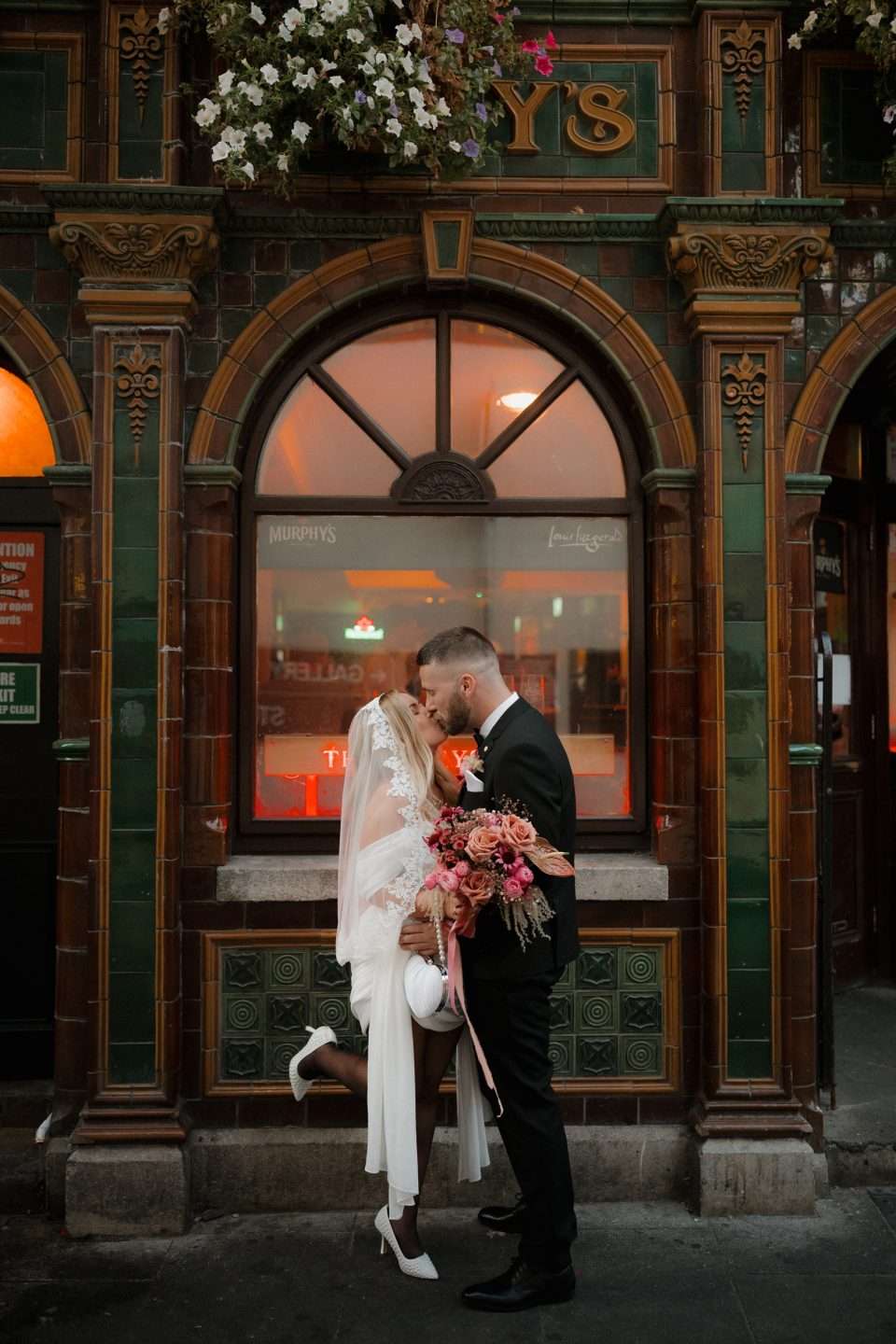 Intimate €5,000 Night-Time Wedding in Dublin