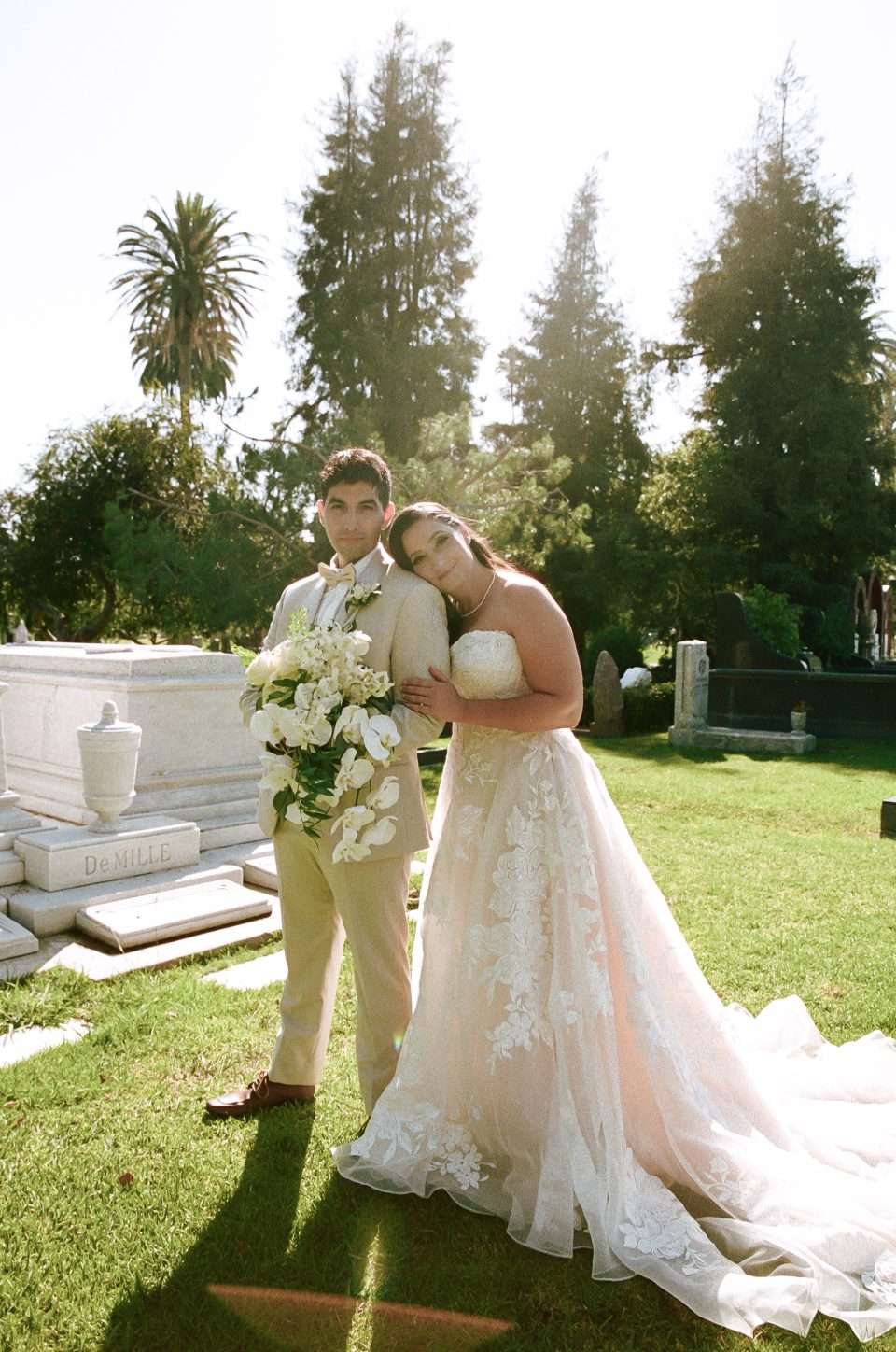 Horror-Inspired Wedding at Hollywood Forever Cemetery